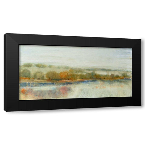 River Bank II Black Modern Wood Framed Art Print with Double Matting by OToole, Tim