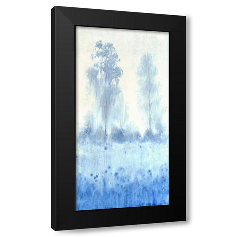 Blue Focus I Black Modern Wood Framed Art Print by OToole, Tim