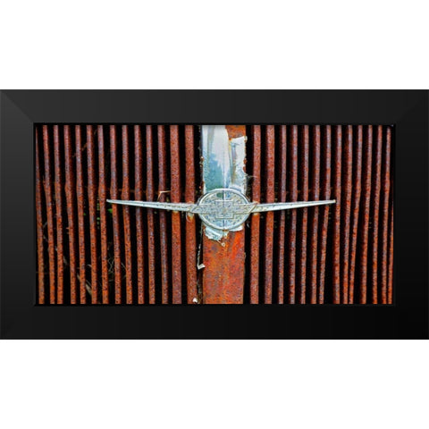 Car Graveyard I Black Modern Wood Framed Art Print by McLoughlin, James