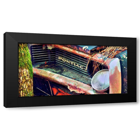 Car Graveyard XIV Black Modern Wood Framed Art Print with Double Matting by McLoughlin, James