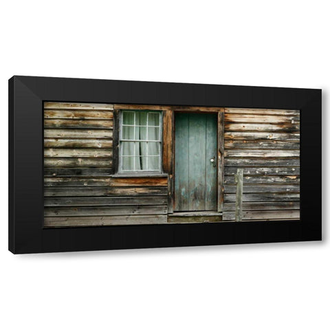 Barnside V Black Modern Wood Framed Art Print with Double Matting by McLoughlin, James