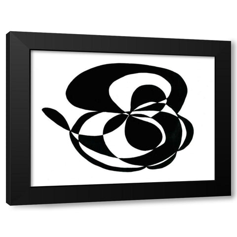 Tenuous II Black Modern Wood Framed Art Print with Double Matting by Stramel, Renee W.