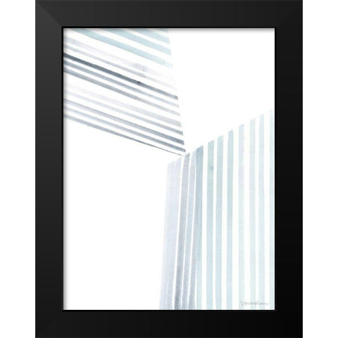 Manifold III Black Modern Wood Framed Art Print by Lam, Vanna