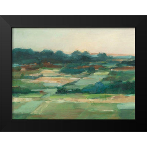 Vast Fields I Black Modern Wood Framed Art Print by Harper, Ethan
