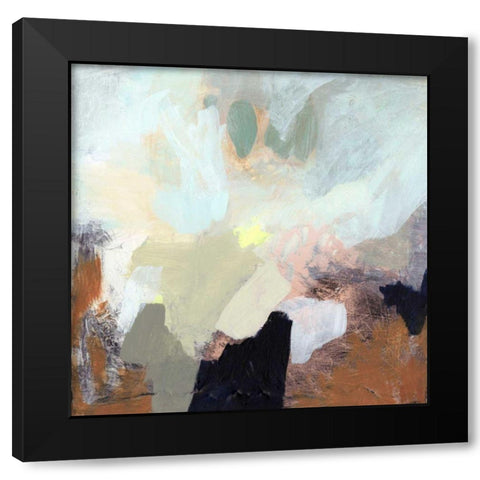 Alpenpass I Black Modern Wood Framed Art Print with Double Matting by Barnes, Victoria