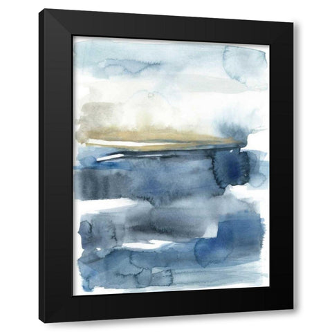 Light in the Clouds II Black Modern Wood Framed Art Print with Double Matting by Goldberger, Jennifer