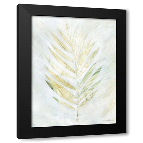 Breezy Fronds IV Black Modern Wood Framed Art Print by Lam, Vanna
