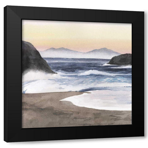 Breaking Point I Black Modern Wood Framed Art Print by Popp, Grace