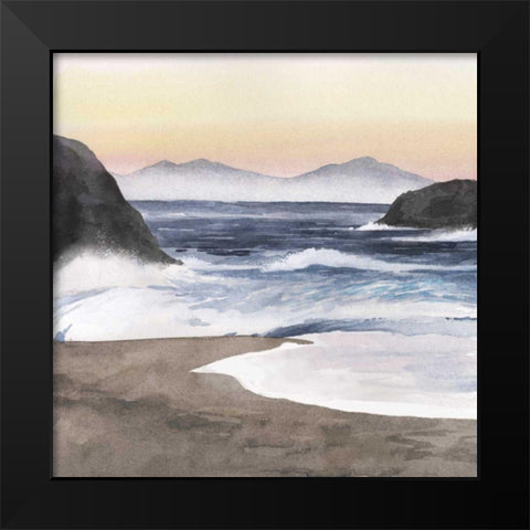 Breaking Point I Black Modern Wood Framed Art Print by Popp, Grace