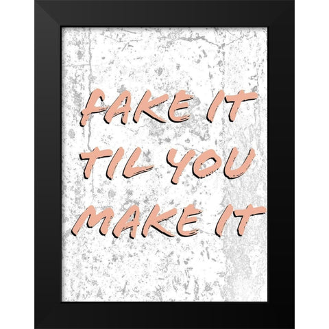 Hustlers I Black Modern Wood Framed Art Print by Fagalde, Jarman