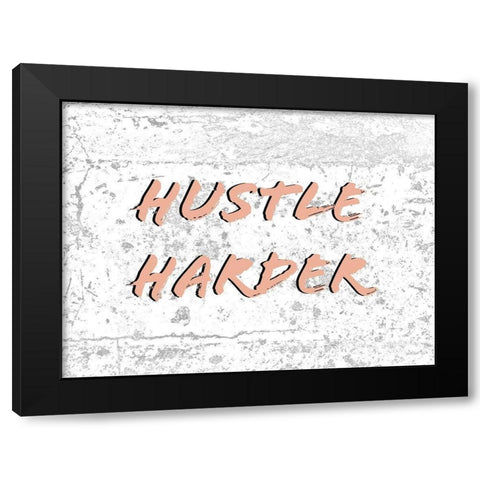 Hustlers III Black Modern Wood Framed Art Print with Double Matting by Fagalde, Jarman