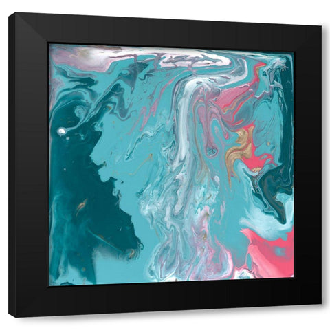 Unintended Consequences I Black Modern Wood Framed Art Print with Double Matting by Studio W