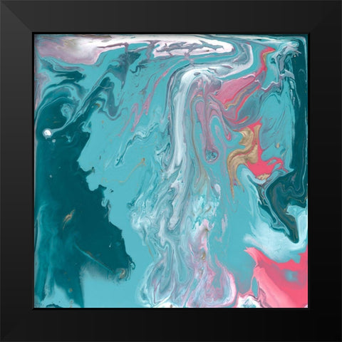 Unintended Consequences I Black Modern Wood Framed Art Print by Studio W