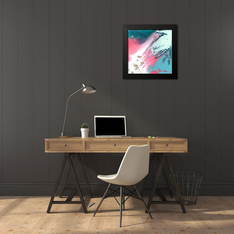 Unintended Consequences II Black Modern Wood Framed Art Print by Studio W