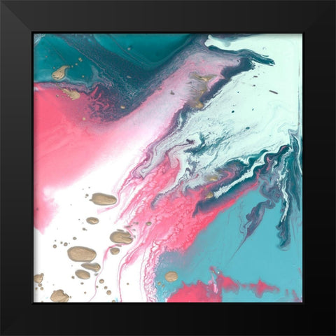 Unintended Consequences II Black Modern Wood Framed Art Print by Studio W