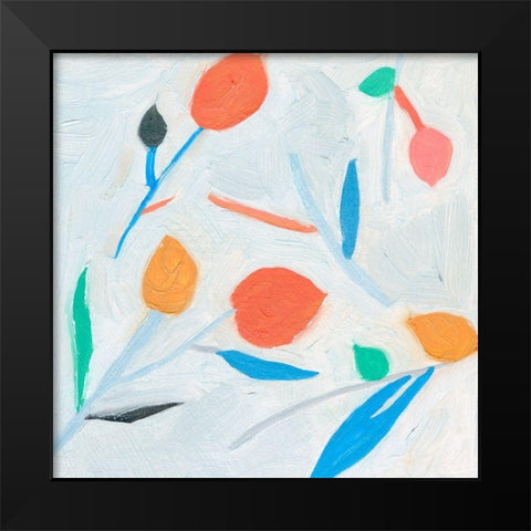 Ripening I Black Modern Wood Framed Art Print by Wang, Melissa