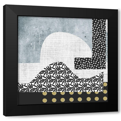 Winter Mood IV Black Modern Wood Framed Art Print with Double Matting by Wang, Melissa