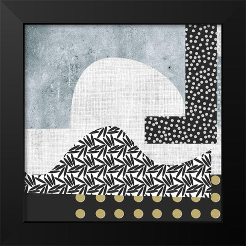 Winter Mood IV Black Modern Wood Framed Art Print by Wang, Melissa