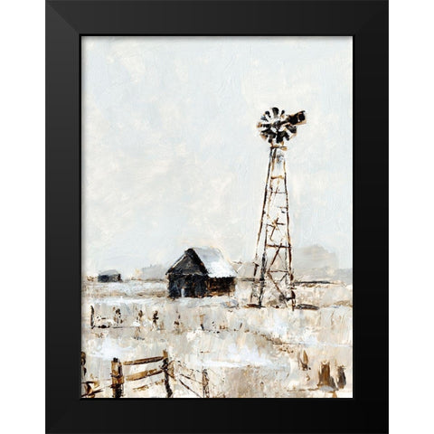 Rustic Prairie II Black Modern Wood Framed Art Print by Harper, Ethan