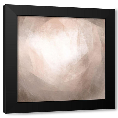 Blush Prism I Black Modern Wood Framed Art Print by Caroline, Emma