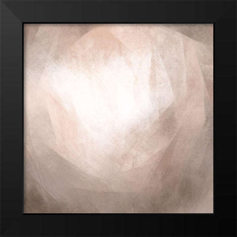 Blush Prism I Black Modern Wood Framed Art Print by Caroline, Emma