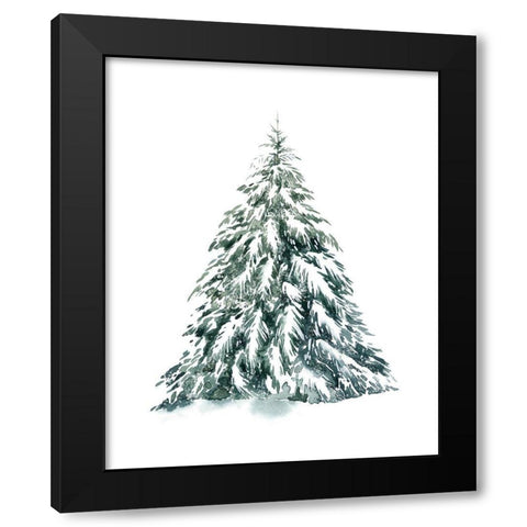 Blue Spruce I Black Modern Wood Framed Art Print with Double Matting by Popp, Grace
