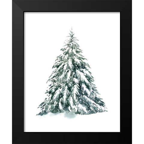 Blue Spruce I Black Modern Wood Framed Art Print by Popp, Grace