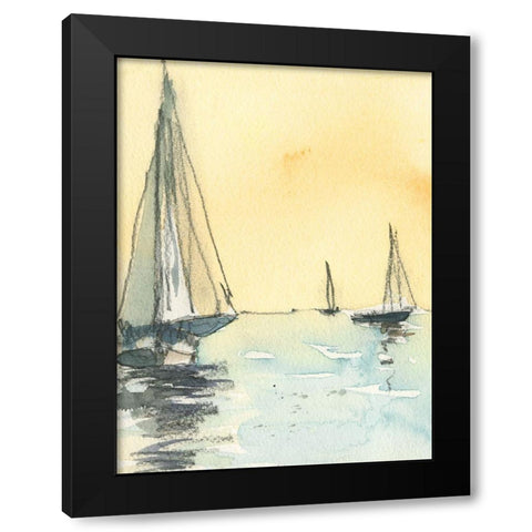 Kent Island II Black Modern Wood Framed Art Print by Dixon, Samuel