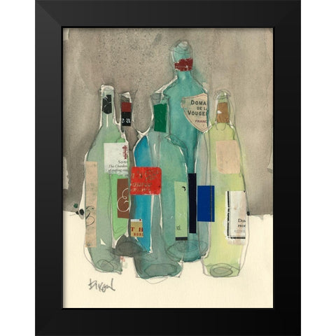 From a Private Collection I Black Modern Wood Framed Art Print by Dixon, Samuel