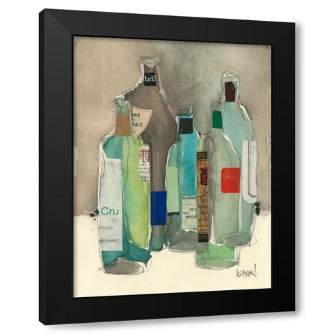 From a Private Collection II Black Modern Wood Framed Art Print by Dixon, Samuel