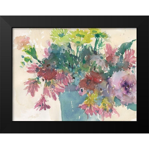 Assorted Summer Planter I Black Modern Wood Framed Art Print by Dixon, Samuel