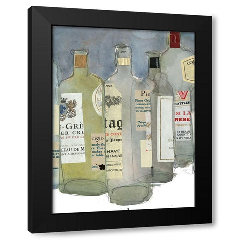 Vintage Appeal I Black Modern Wood Framed Art Print by Dixon, Samuel