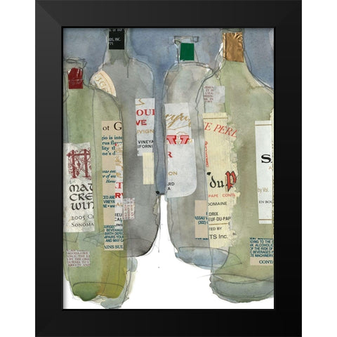 Vintage Appeal II Black Modern Wood Framed Art Print by Dixon, Samuel