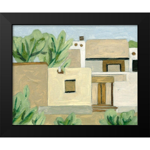 Hidden Land I Black Modern Wood Framed Art Print by Wang, Melissa