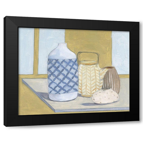 Still I Black Modern Wood Framed Art Print with Double Matting by Wang, Melissa