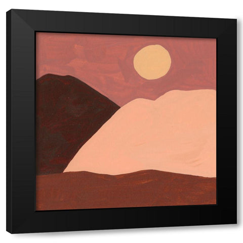 Late Summer I Black Modern Wood Framed Art Print by Wang, Melissa