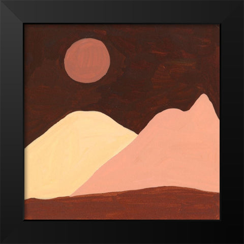 Late Summer II Black Modern Wood Framed Art Print by Wang, Melissa