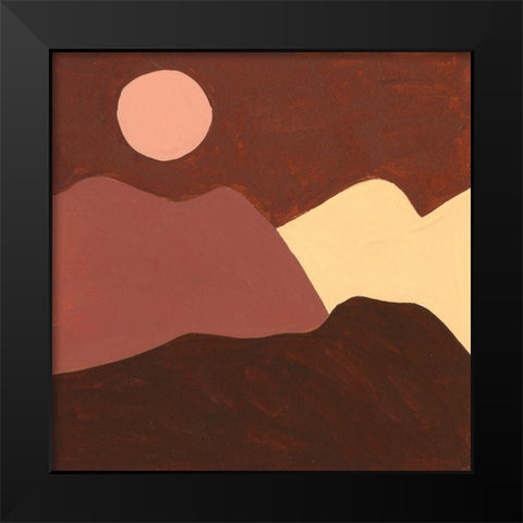 Late Summer IV Black Modern Wood Framed Art Print by Wang, Melissa