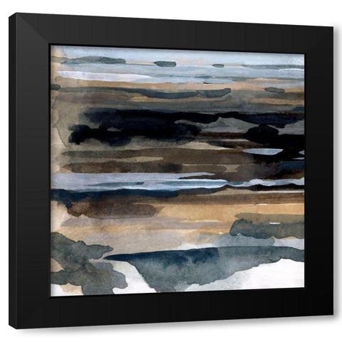 Fall Reflections I Black Modern Wood Framed Art Print by Caroline, Emma