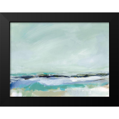 East Coast II Black Modern Wood Framed Art Print by Long, Christina