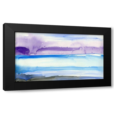 Stardust Memories I Black Modern Wood Framed Art Print with Double Matting by Ludwig, Alicia