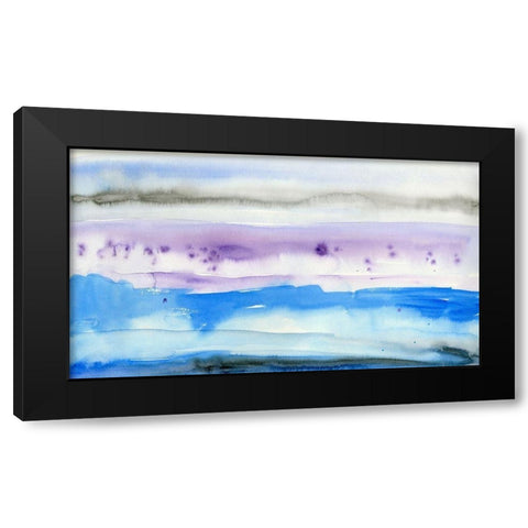 Stardust Memories II Black Modern Wood Framed Art Print with Double Matting by Ludwig, Alicia