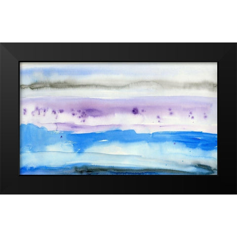 Stardust Memories II Black Modern Wood Framed Art Print by Ludwig, Alicia