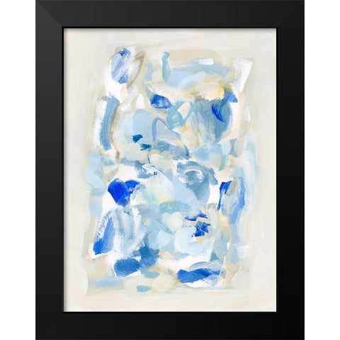 Tinted Abstract I Black Modern Wood Framed Art Print by Long, Christina