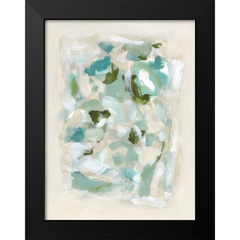 Tinted Abstract V Black Modern Wood Framed Art Print by Long, Christina