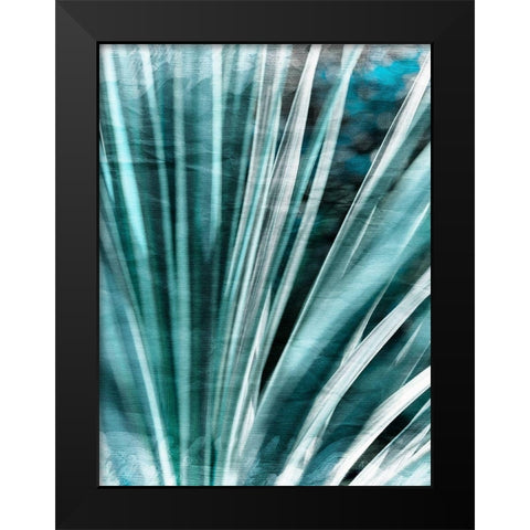 Greenery Essence I Black Modern Wood Framed Art Print by Bane, Eva