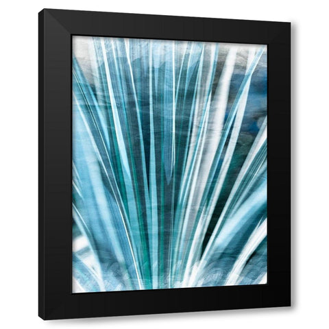 Greenery Essence II Black Modern Wood Framed Art Print by Bane, Eva
