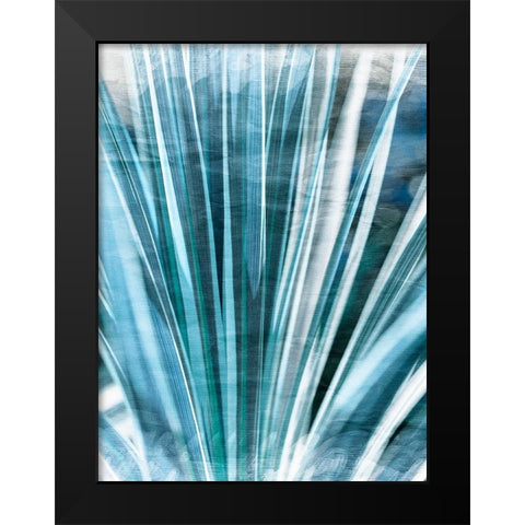Greenery Essence II Black Modern Wood Framed Art Print by Bane, Eva