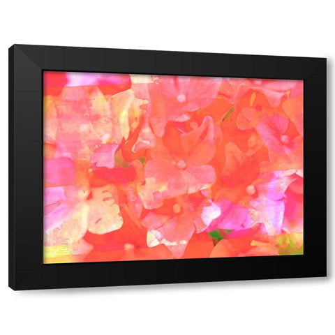 Joyful Summer I Black Modern Wood Framed Art Print with Double Matting by Bane, Eva