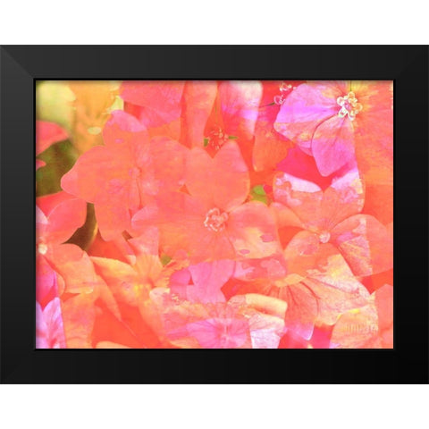 Joyful Summer II Black Modern Wood Framed Art Print by Bane, Eva